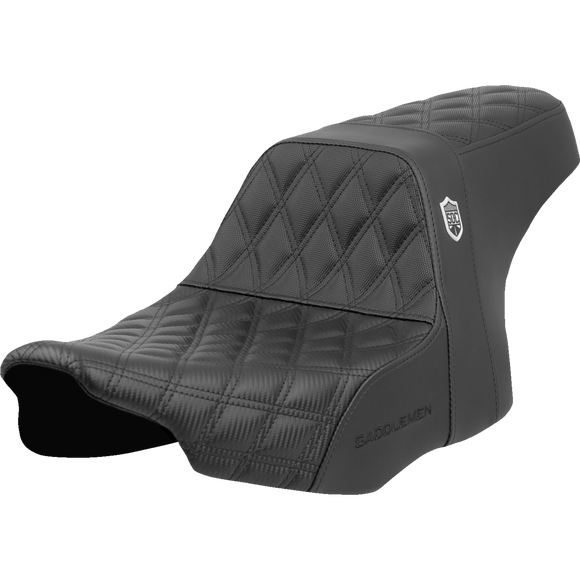 Saddlemen Pro Series Sdc Performance Seat Lattice Stitch Gripper W/O Backrest FLH/FLT '23-'24