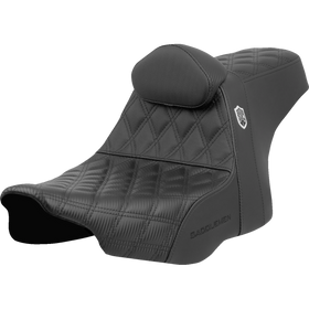 Saddlemen Pro Series Sdc Performance Seat Lattice Stitch Gripper w/ Backrest FLH/FLT '23-'24