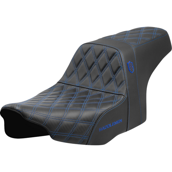 Saddlemen Pro Series Sdc Performance Seat Blue Stitching W/O Backrest FLT/FLH '23-'24