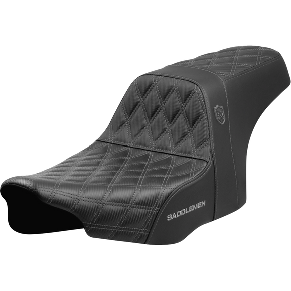 Saddlemen Pro Series Sdc Performance Seat Gray Stitching W/O Backrest FLT/FLH '23-'24