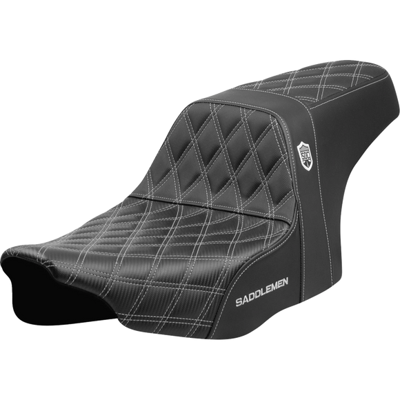 Saddlemen Pro Series Sdc Performance Seat Silver Stitching W/O Backrest FLT/FLH '23-'24
