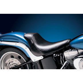 LE PERA - BARE BONES SOLO SEAT - BLACK, SMOOTH - '06-17 SOFTAIL