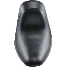 LE PERA - BARE BONES SOLO SEAT - BLACK, SMOOTH - '06-17 SOFTAIL