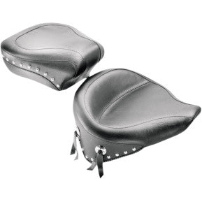 MUSTANG - WIDE STYLE REAR SEAT - STUDDED - '00-15 SOFTAIL - 0