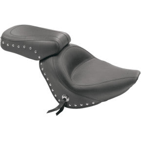 MUSTANG - WIDE STYLE REAR SEAT - STUDDED VINYL - '06-17 SOFTAIL - 0