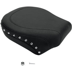MUSTANG - WIDE STYLE REAR SEAT - STUDDED VINYL - '06-17 SOFTAIL