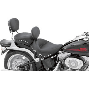 MUSTANG - WIDE STYLE REAR SEAT - STUDDED - '06-17 SOFTAIL