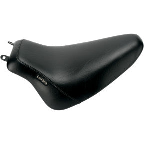 LE PERA - BARE BONES SOLO SEAT - BLACK, SMOOTH - '08-17 EFI FLSTNI & EFI FLSTCI