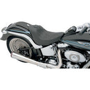 DRAG - SOLO SEAT WITH EZ GLIDE II BACKREST OPTION - FLAME STITCH, SOLAR REFLECTIVE LEATHER-4