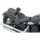 DRAG - SOLO SEAT WITH EZ GLIDE II BACKREST OPTION - SMOOTH, SOLAR REFLECTIVE LEATHER - ''11-17 SOFTAIL-2