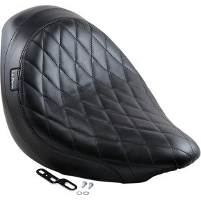 LE PERA - SANORA SPORT SOLO SEAT - DIAMOND STITCH - '06-16 SOFTAIL