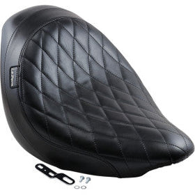 LE PERA - SANORA SPORT SOLO SEAT - DIAMOND STITCH - '06-16 SOFTAIL - 0