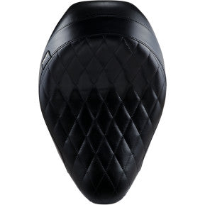 LE PERA - SANORA SPORT SOLO SEAT - DIAMOND STITCH - '06-16 SOFTAIL