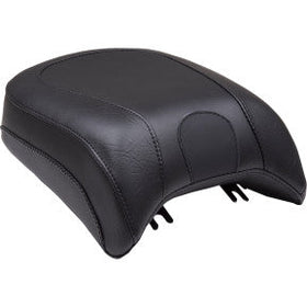 MUSTANG - WIDE STYLE REAR SEAT - BLACK, VINTAGE - '05-17 FLSTN & EFI FLSTNI