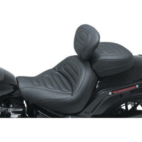 MUSTANG - MAX PROFILE TOUR REAR SEAT - TRAPEZOID STITCH - '18-20 FXFB & FXFBS