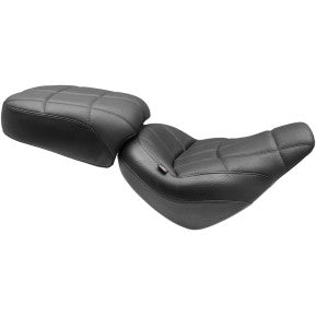 MUSTANG - WIDE TRIPPER REAR SEAT - CUBE STITCH - '18-20 FXBB & FXBRS