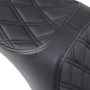 DRAG - PREDATOR III SEAT - DOUBLE DIAMOND, BLACK THREAD - '18-21 SOFTAIL-3