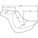 DRAG - PREDATOR III SEAT - DOUBLE DIAMOND, RED THREAD - '18-20 SOFTAIL-3