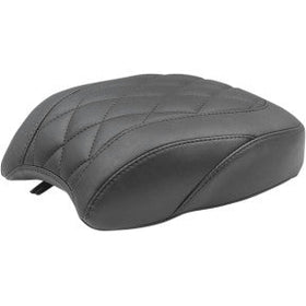 MUSTANG - WIDE TRIPPER REAR SEAT - BLAC, DIAMOND STITCH - '18-20 FLDE, FLHC, & FLHCS