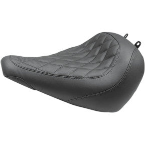 MUSTANG - WIDE TRIPPER FRONT SEAT - BLACK, DIAMOND STITCH - '18-20 FLFB & FLFBS