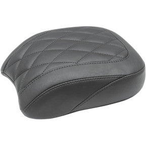 MUSTANG - WIDE TRIPPER REAR SEAT - BLACK, DIAMOND STITCH - '18-20 FLSB & FXLR