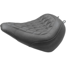 MUSTANG - WIDE TRIPPER FRONT SEAT - BLACK, DIAMOND STITCH - '18-20 FXBR & FXBRS