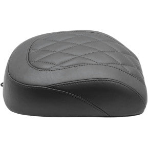 MUSTANG - WIDE TRIPPER REAR SEAT - BLACK, DIAMOND STITCH - '18-20 FXBR & FXBRS