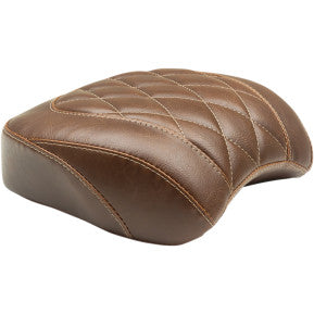 MUSTANG - WIDE TRIPPER REAR SEAT - BROWN, DIAMOND STITCH - '18-20 FXFB & FXFBS