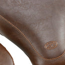 MUSTANG - WIDE TRIPPER FRONT SEAT WITH BACKREST - BROWN, VINTAGE - '18-20 FXBB & FXBRS-2