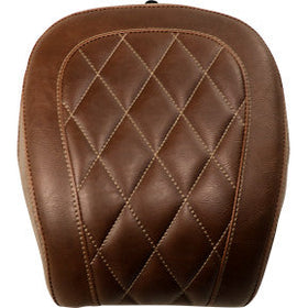 MUSTANG - WIDE TRIPPER REAR SEAT - BROWN, DIAMOND STITCH  '18-20 FXBB & FXBRS