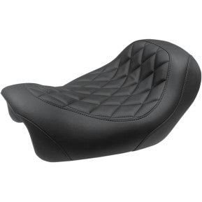 MUSTANG - WIDE TRIPPER SEAT - BLACK, DIAMOND STITCH - '14-17 FXDF