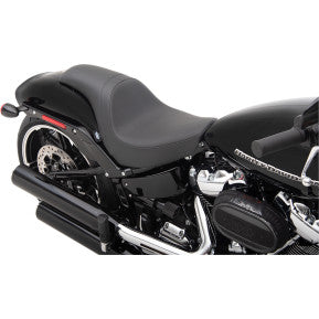DRAG - PREDATOR 2-UP SEAT- SMOOTH, SOLAR REFLECTIVE LEATHER - '18-20 FXBR & FXBRS