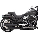 DRAG - PREDATOR III SEAT - DOUBLE DIAMOND, SILVER THREAD - '18-20 SOFTAIL-2