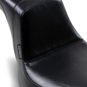 LE PERA - DAYTONA 2-UP SEAT - BLACK, SMOOTH - '18-20 FLFB, FLFBS, FXBR, & FXBRS