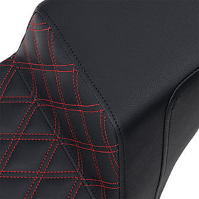 SADDLEMEN - STEP UP SEAT - RED, LATTICE STITCH - '18-24 FXBB - 0
