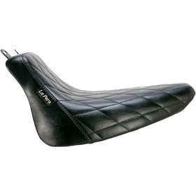 Le Pera Bare Bones Solo Seat Diamond Stitch Black FLST '08-'17