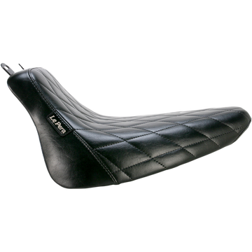 Le Pera Bare Bones Solo Seat Diamond Stitch Black FLST '08-'17