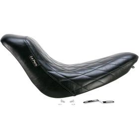 Le Pera Bare Bones Solo Seat Diamond Stitch Black Softail '06-'17