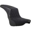 Le Pera Kickflip Seat Diamond w/ Gripp Tape Black Softail '18-'23