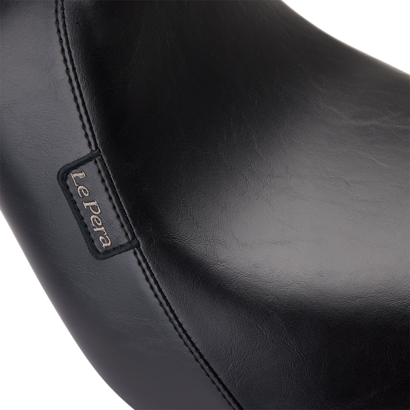Le Pera Bare Bones Solo Seat Smooth Black Softail '18-'23