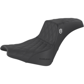 Saddlemen Pro Series Sdc Performance Seat W/O Backrest Lattice Stitch/Lumbar Gripper FX '18-'24
