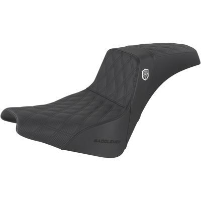 Saddlemen Pro Series Sdc Performance Seat W/O Backrest Lattice Stitch/Lumbar Gripper FX '18-'24