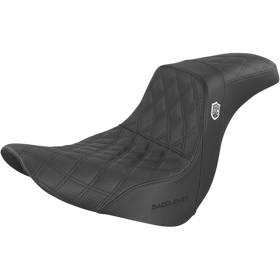 Saddlemen Pro Series Sdc Performance Seat W/O Backrest Lattice Stitch/Lumbar Gripper FL/FX '18-'24
