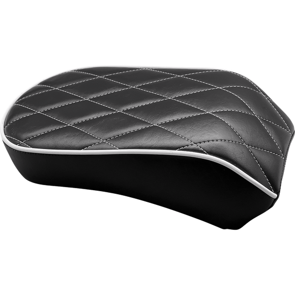 Le Pera Bare Bones Pillion Pad White Diamond Black FLDE/FLHC '18-'23