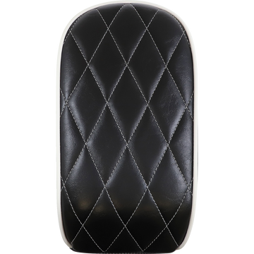 Le Pera Bare Bones Pillion Pad White Diamond Black FL/FX '18-'24