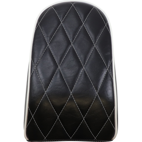 Le Pera Bare Bones Pillion Pad Diamond Black w/ White Stitch FLFB/S '18-'23