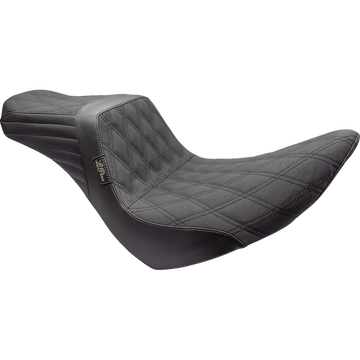 Le Pera Tailwhip Seat Double Diamond w/ Grip Tape Black FL/FX '18-'23