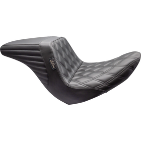 Le Pera Kickflip Up Front Seat Double Diamond Black FL/FX '18-'24