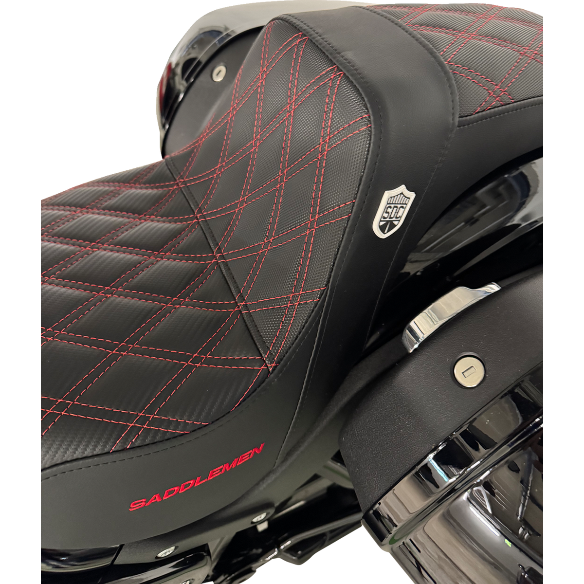 SADDLEMEN Pro Series SDC Performance Grip Seat SC81829RED 08021595