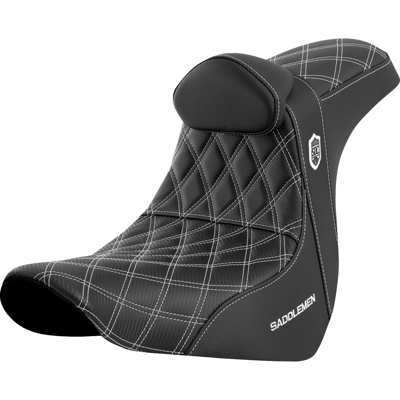 SADDLEMEN Pro Series SDC Performance Grip Seat SC81829WHIRT
